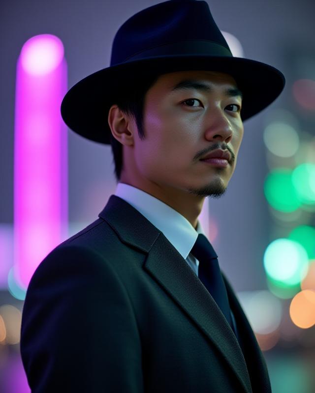 Bespoke fedora for a Korean businessman